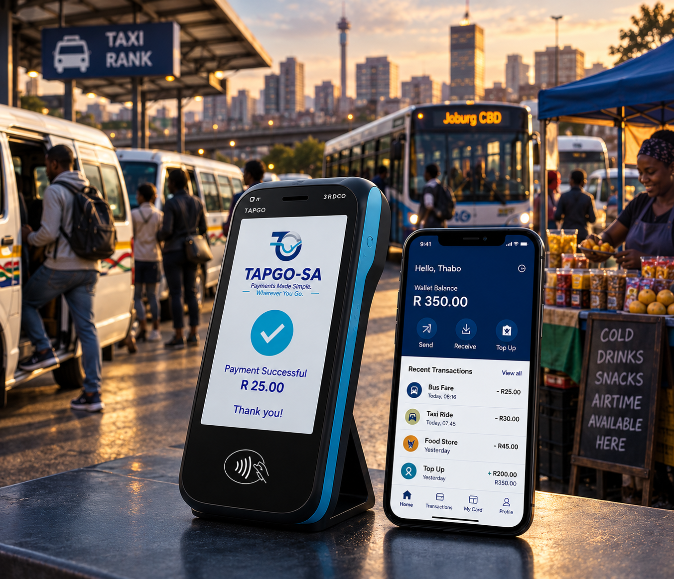 TAPGO digital payments across transport and everyday commerce