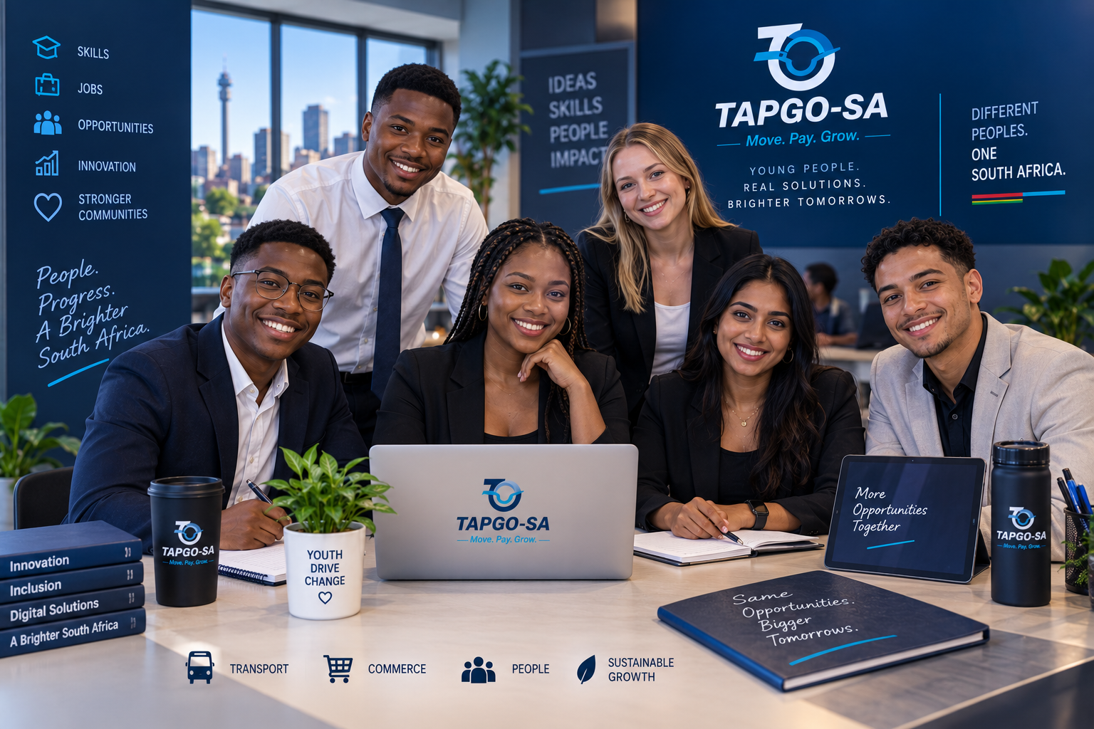 Young South Africans building skills and opportunities through technology